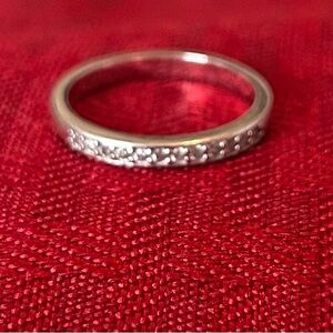 Beautiful Sterling Silver with CZ’S Women's Ring